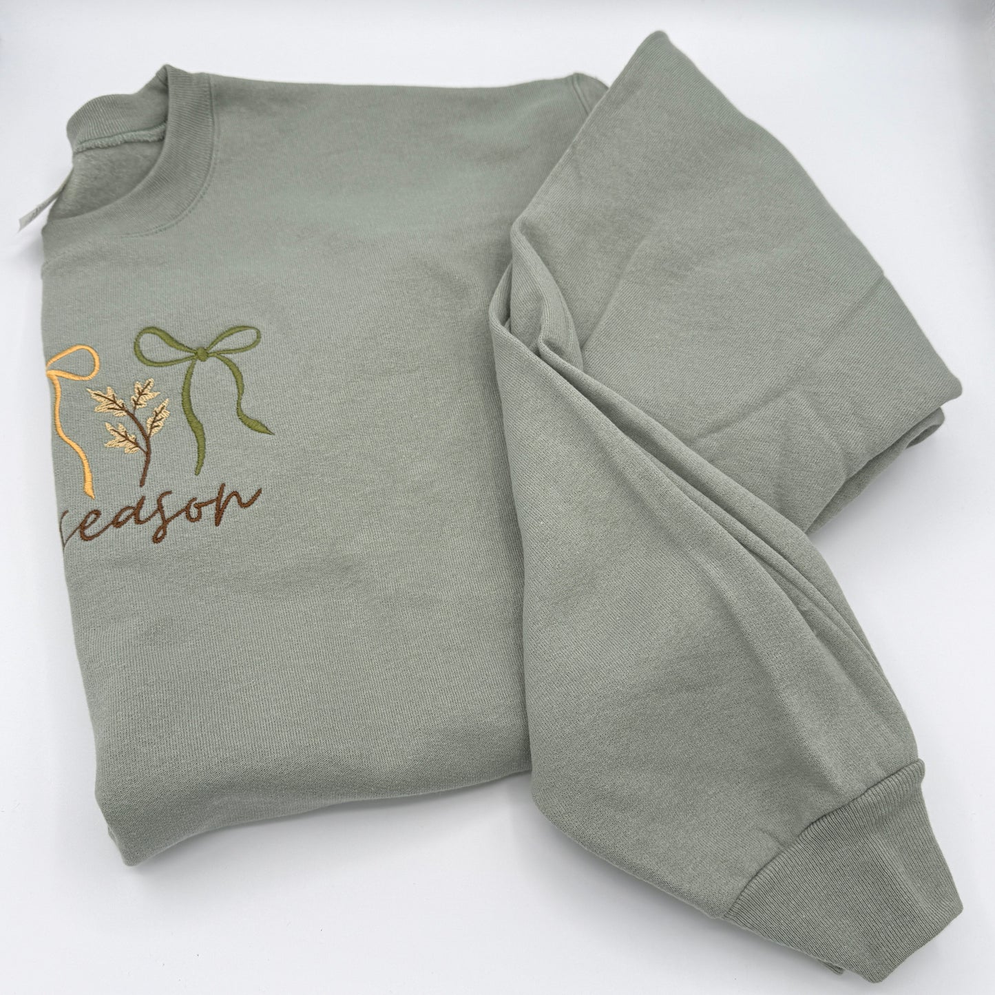 Embroidered Cozy Season Sweatshirt | Women's Fall Crewneck