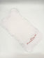 Personalized Baby Girl Burp Cloth | Embroidered Name with Bows