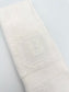 Personalized Embroidered Hand Towel with Monogram Initial | Luxury Bathroom Decor
