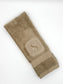 Personalized Embroidered Hand Towel with Monogram Initial | Luxury Bathroom Decor