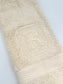 Personalized Embroidered Hand Towel with Monogram Initial | Luxury Bathroom Decor