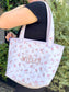 Quilted Everyday Tote Bag - Pink Floral