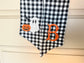 Embroidered Halloween Wreath Sash | Personalized Front Door Bow | Custom Halloween Decor
