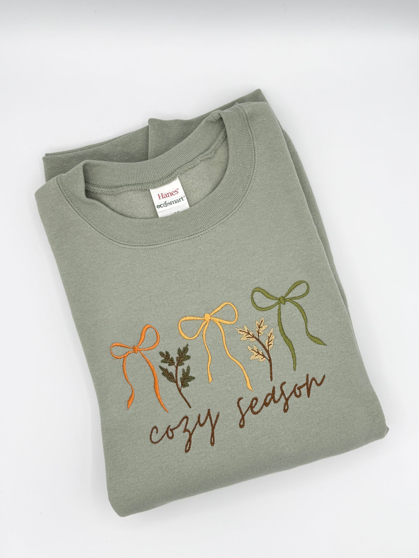 Embroidered Cozy Season Sweatshirt | Women's Fall Crewneck