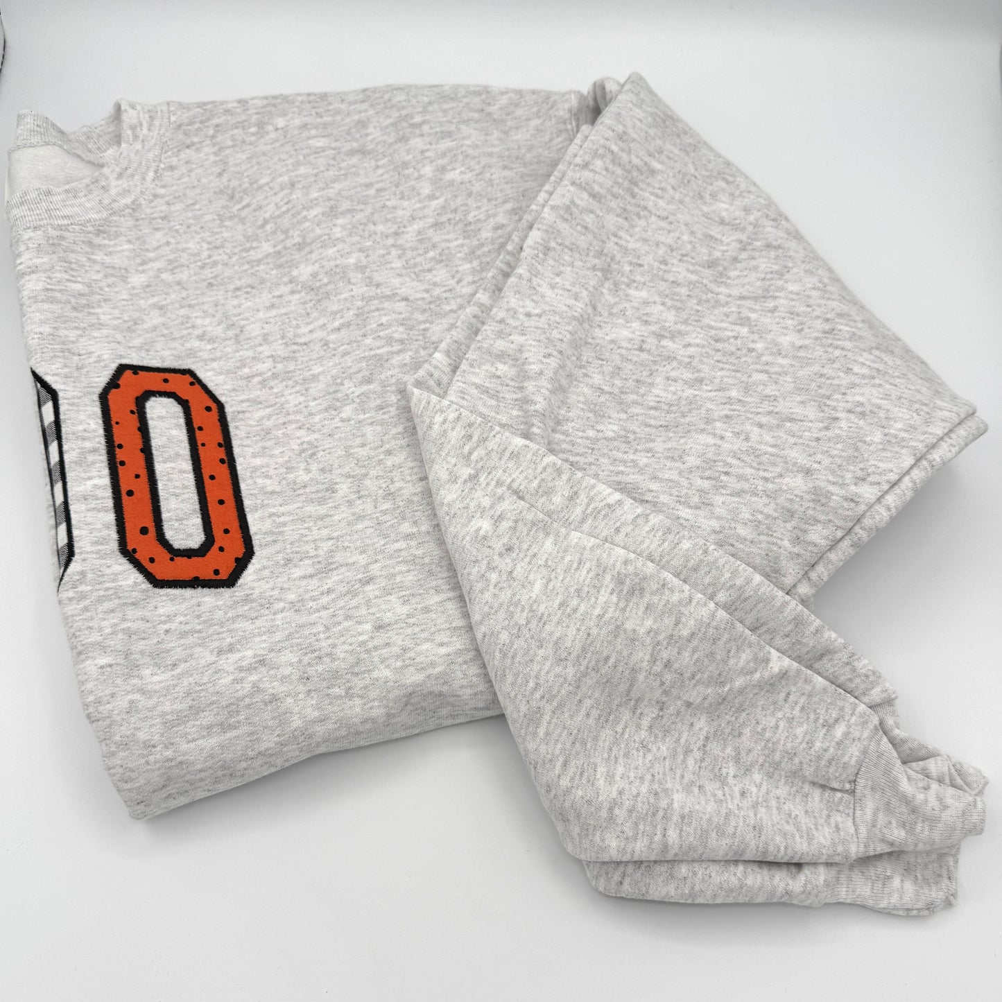 Boo Appliqué Embroidered Sweatshirt | Cute Halloween Crewneck | Fall Graphic Sweatshirt