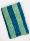 Personalized Embroidered Beach Towel, Custom Striped Cabana Towel, Monogram Pool Towel, Vacation Gift